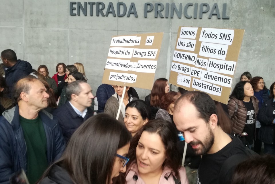 PCP questiona Ministério da Saúde sobre situação dos trabalhadores no Hospital de Braga