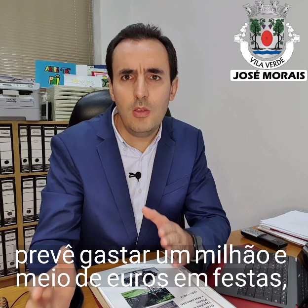 Vila Verde: José Morais (PS) diz que “é um exagero a Câmara gastar um milhão e meio de euros em festas”