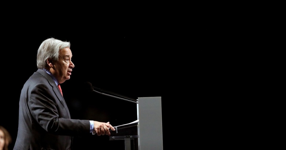 “Ou escolhemos um caminho de esperança ou rendemo-nos”, alerta Guterres