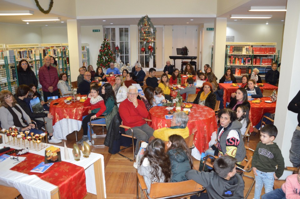 Biblioteca Municipal de Esposende reuniu melhores leitores em convívio natalício