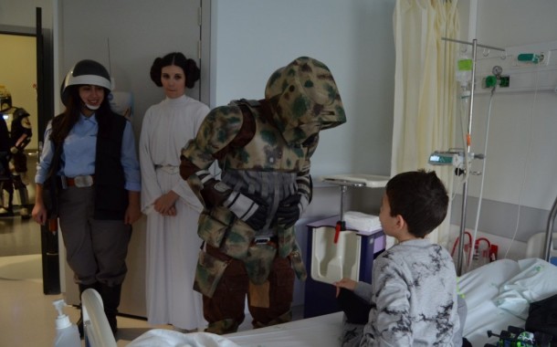 Força de ‘Star Wars’ chega à Pediatria do Hospital de Braga