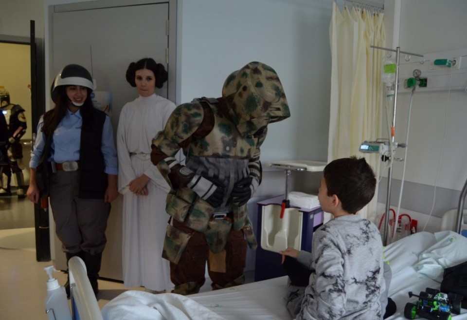 Força de ‘Star Wars’ chega à Pediatria do Hospital de Braga
