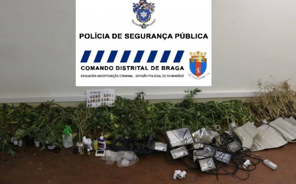 Fogo em casa tramou traficante de droga, em Guimarães