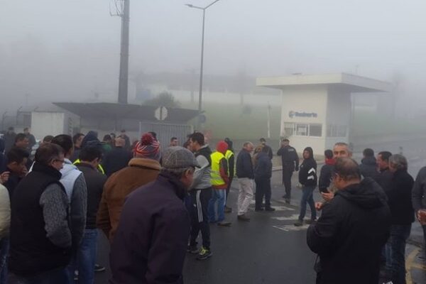 Greve na Resinorte pela “valorização do trabalho” com adesão de 90%