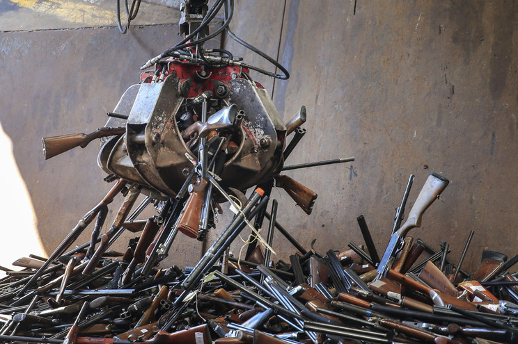 PSP destrói na Maia 13.767 armas de fogo na 