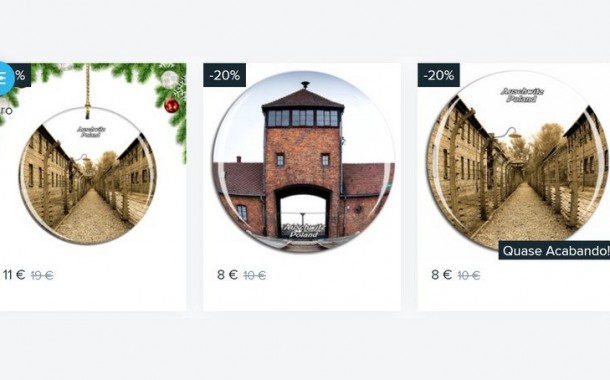 Amazon vende enfeites de Natal com imagens de campo de concentração de Auschwitz