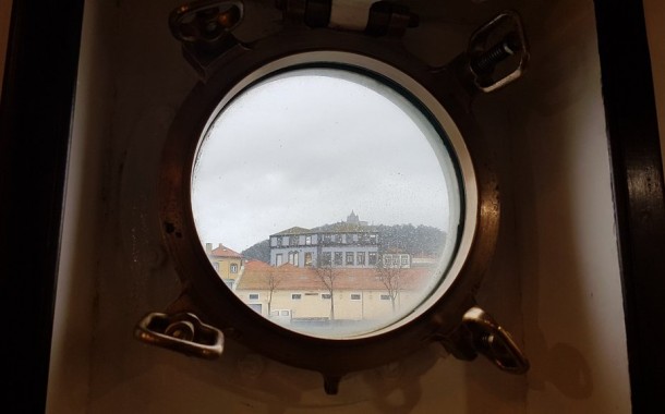 Navio Gil Eannes em obras para receber Museu Virtual da Memória Marítima