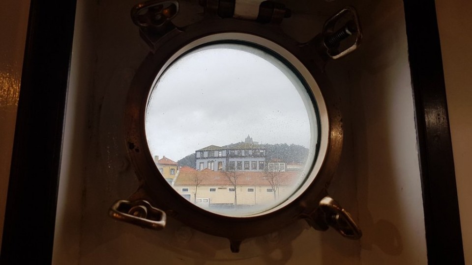Navio Gil Eannes em obras para receber Museu Virtual da Memória Marítima