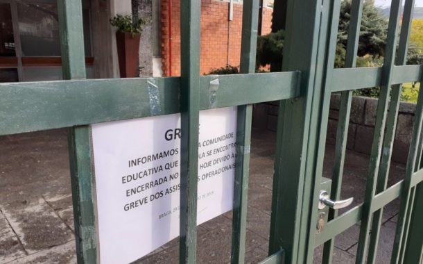 Greve da função publica põe maioria dos alunos sem aulas no Minho