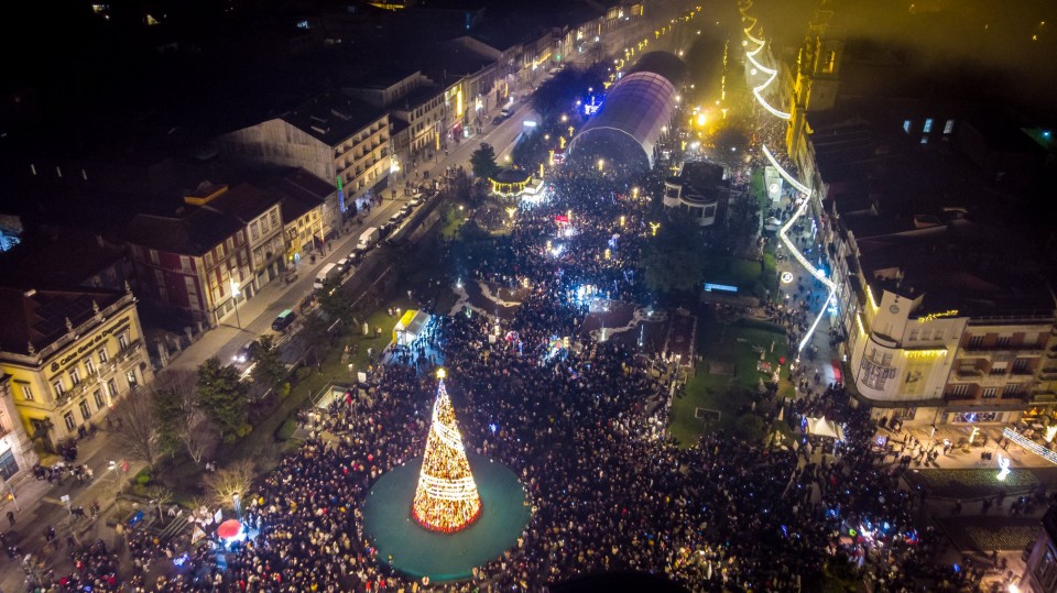 25 mil pessoas celebram entrada de 2020 em Braga