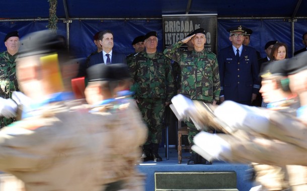 Recepção do Estandarte da 3.ª Força Nacional destacada no Afeganistão em Braga