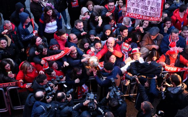 Braga homenageou Campeões de Inverno