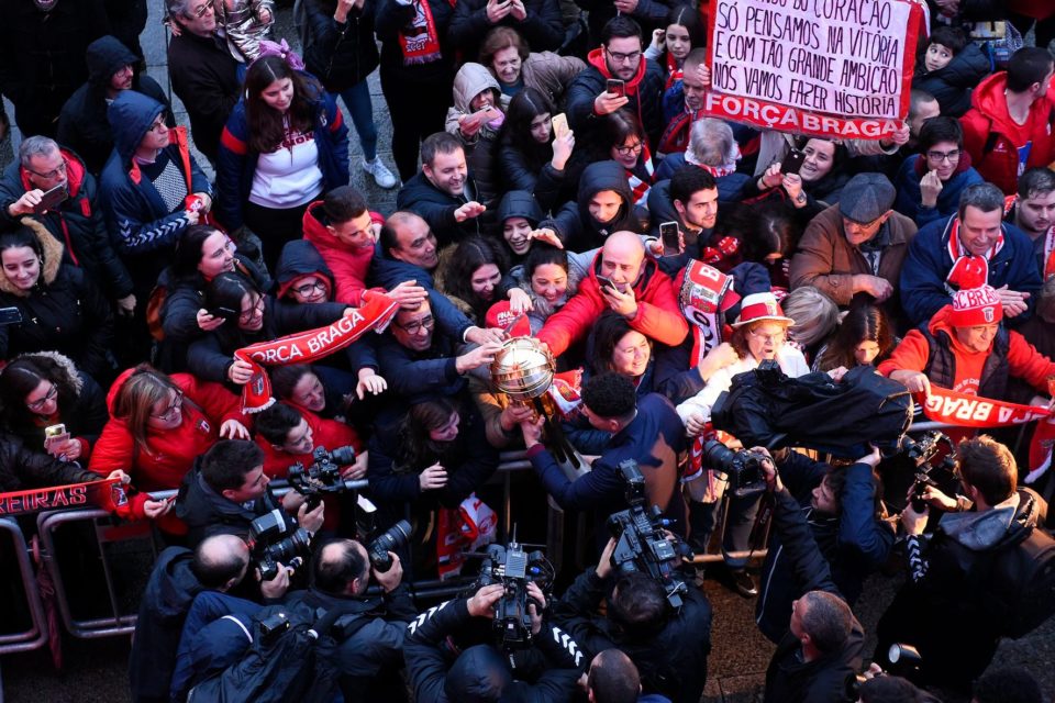 Braga homenageou Campeões de Inverno