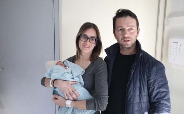 O primeiro bebé do ano em Braga chama-se Rafael