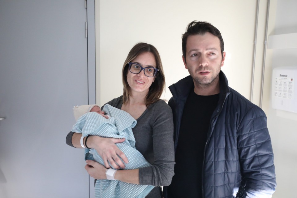 O primeiro bebé do ano em Braga chama-se Rafael