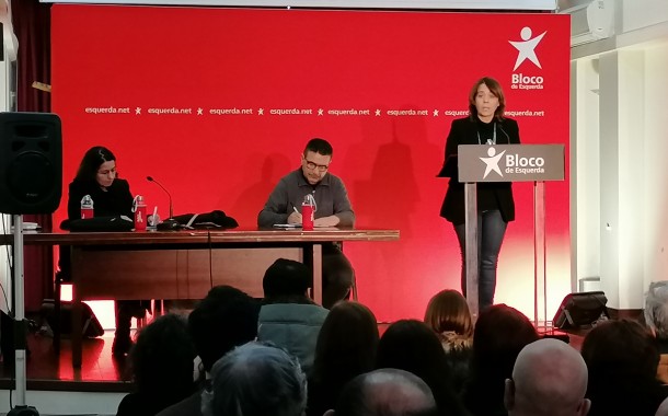 Catarina Martins reafirma em Braga que Bloco “não poderia votar a favor” de um OE “sem novidade”
