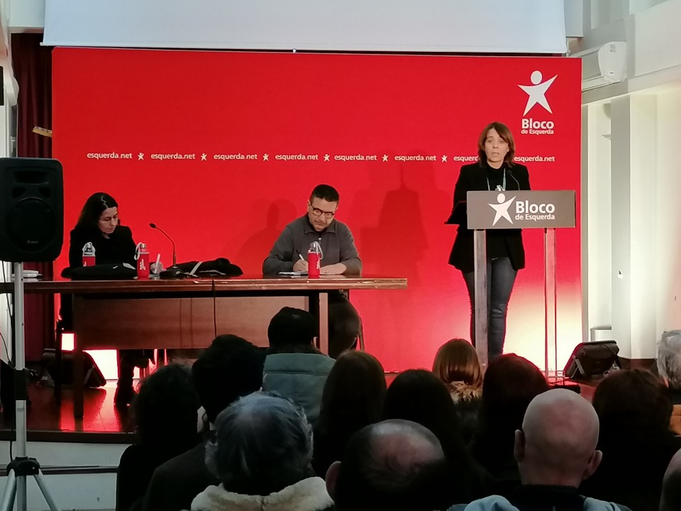 Catarina Martins reafirma em Braga que Bloco “não poderia votar a favor” de um OE “sem novidade”