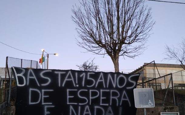 MESA junta-se a protesto em escola de Barcelos onde alunos recusam usar casas de banho