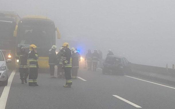 Choque em cadeia faz três feridos na A28 em Viana do Castelo