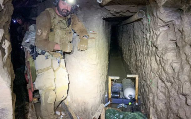 Maior túnel para tráfico de droga encontrado na fronteira dos EUA com o México