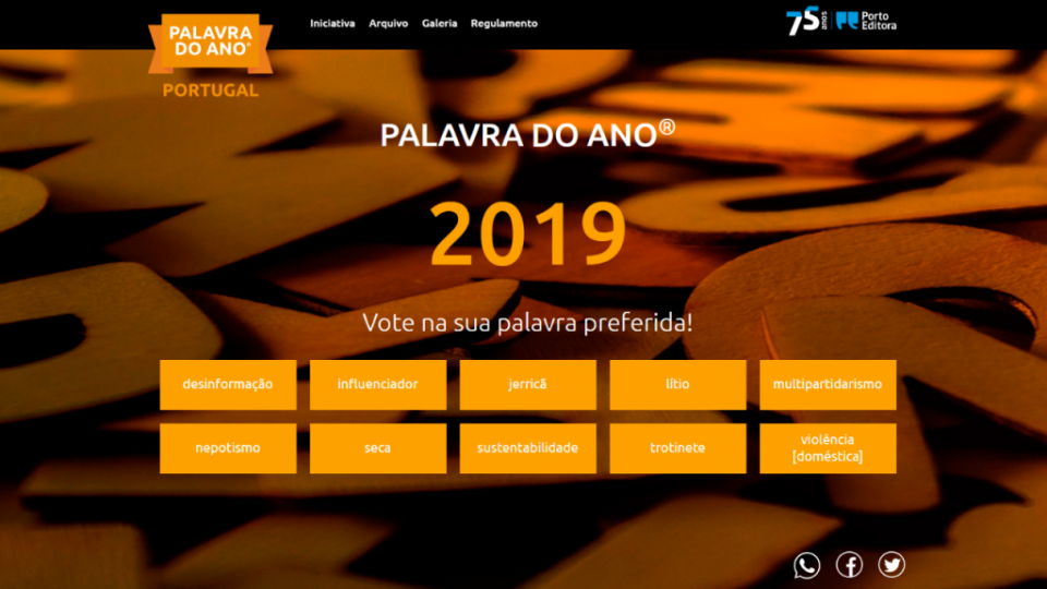 ‘Violência [doméstica]’ eleita a palavra de 2019