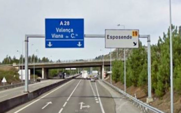 Portagens na A28  com 
