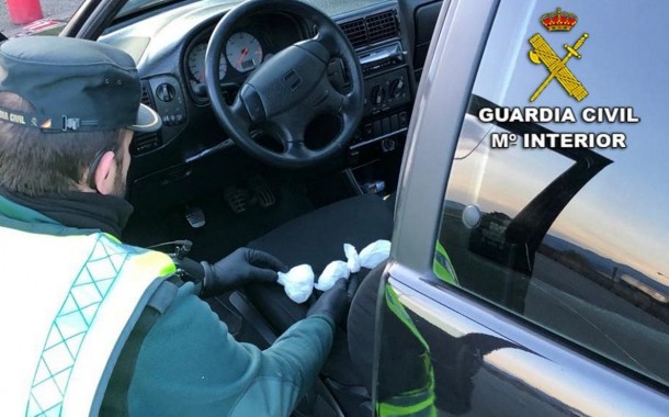 Traficante de droga de Braga detido na Galiza com 2.000 doses de cocaína