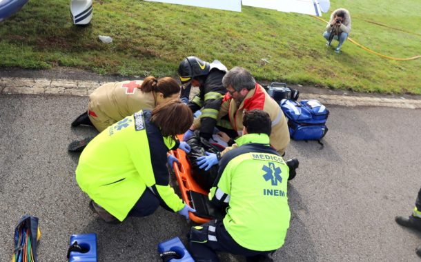 Simulacro testa Plano de Emergência do Aeródromo Municipal de Braga