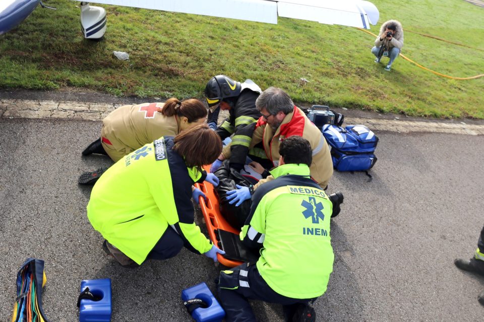 Simulacro testa Plano de Emergência do Aeródromo Municipal de Braga