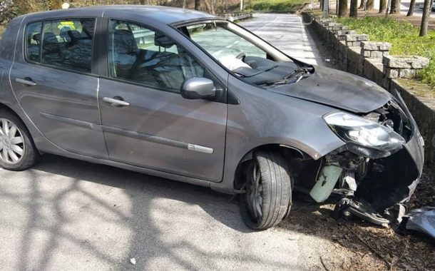 Braga. Dois feridos em despiste na Falperra