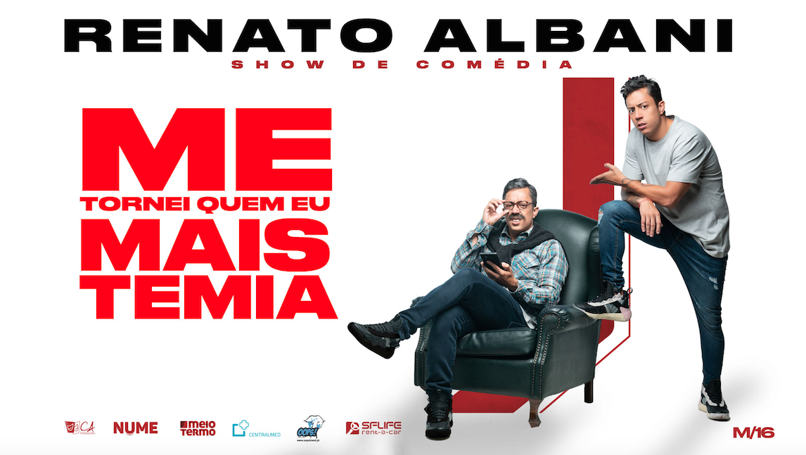 Renato Albani leva stand-up comedy ao Altice Forum de Braga (29 FEV)