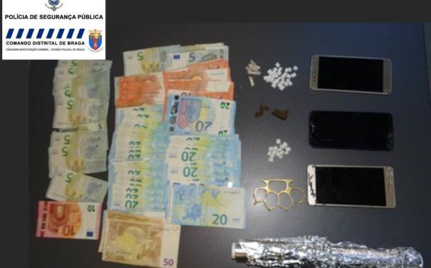 Três detidos em mega-operação contra o tráfico de droga em Braga