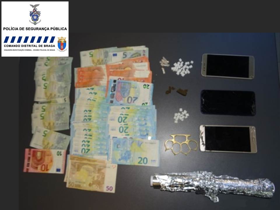 Três detidos em mega-operação contra o tráfico de droga em Braga