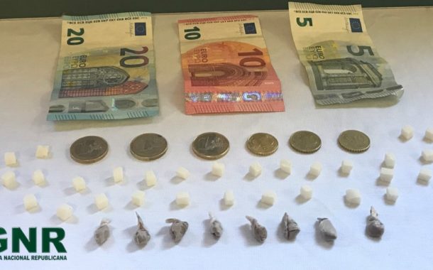 Homem detido por tráfico de estupefacientes em Barcelos