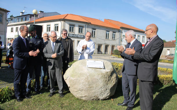 Vila de Prado. Obras em curso para reabilitar a Praça Comendador Sousa Lima