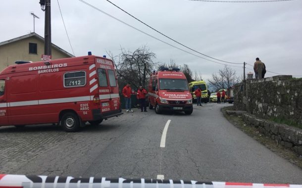 Jovem de 25 anos morre em colisão com ambulância do INEM em Barcelos
