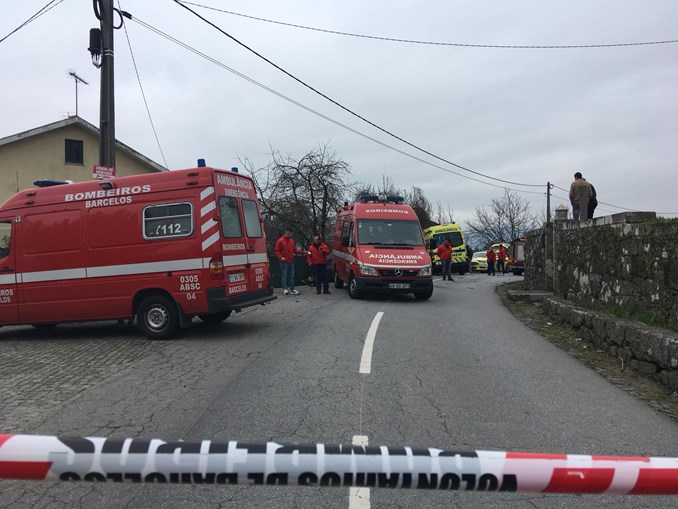 Jovem de 25 anos morre em colisão com ambulância do INEM em Barcelos