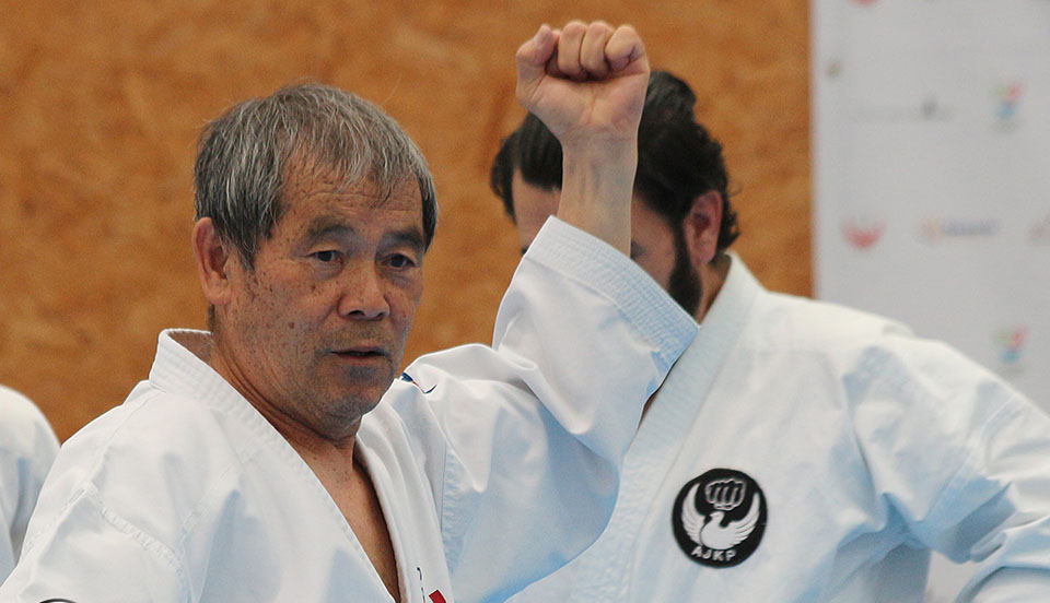 Karaté. Sensei Kuniaki Sakagami vai estar em Amares