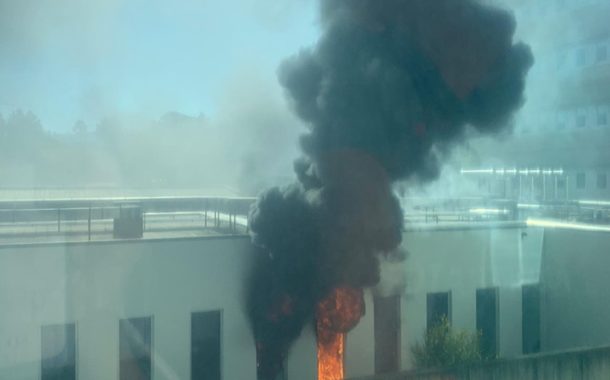 Incêndio na ala de Psiquiatria do Hospital de Braga faz dois feridos