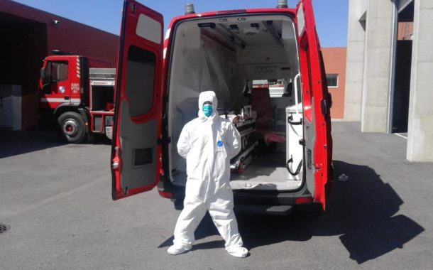 Companhia de Sapadores de Braga activou plano de contingência bombeiro ter sido infectado pelo Covid-19