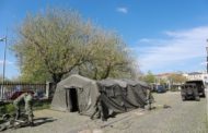 Exército monta tendas no Centro de Saúde e Hospital de Barcelos