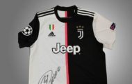 Cruz Vermelha de Braga licita t-shirt da Juventus autografada por Cristiano Ronaldo