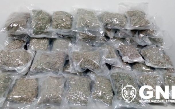 Apanhado pela GNR quando recebia 29 quilos de canábis em Cabeceiras de Basto