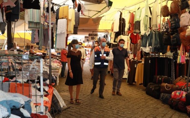 Miguel Costa Gomes visita ‘nova’ Feira de Barcelos