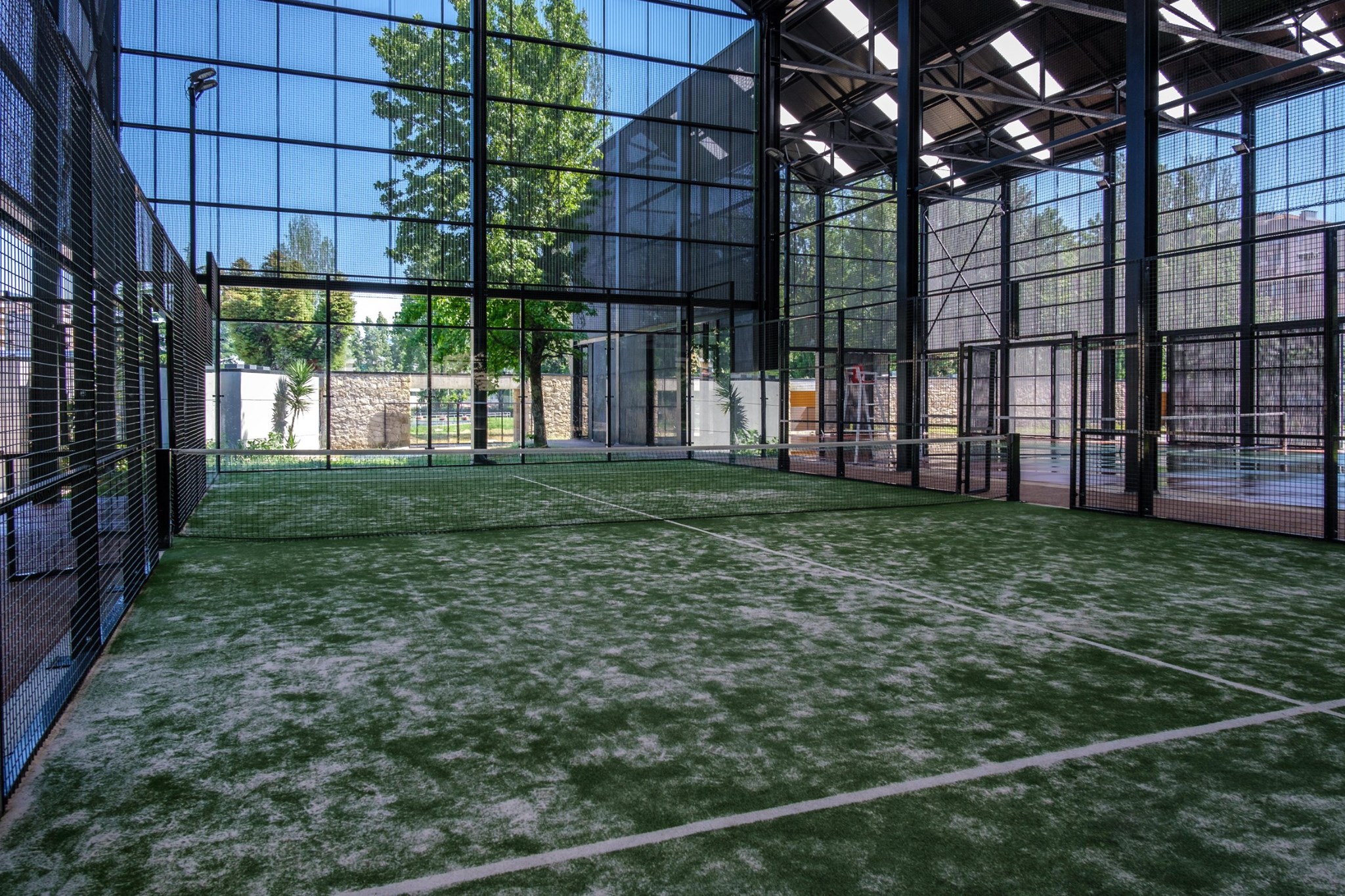Braga. Campos de Ténis e Padel do Complexo Desportivo da Rodovia reabertos