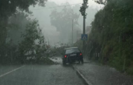 Chuva e granizo causam inundações e queda de árvores na Póvoa de Lanhoso