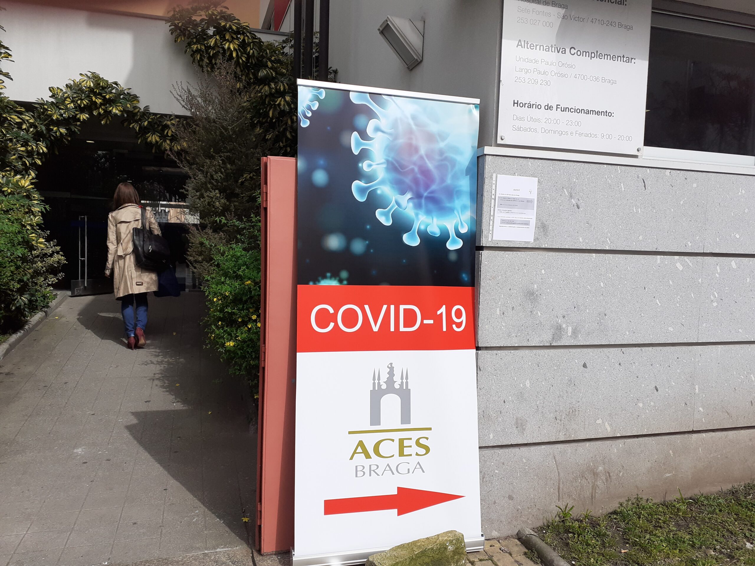 ACES Braga: linhas de atendimento telefónico