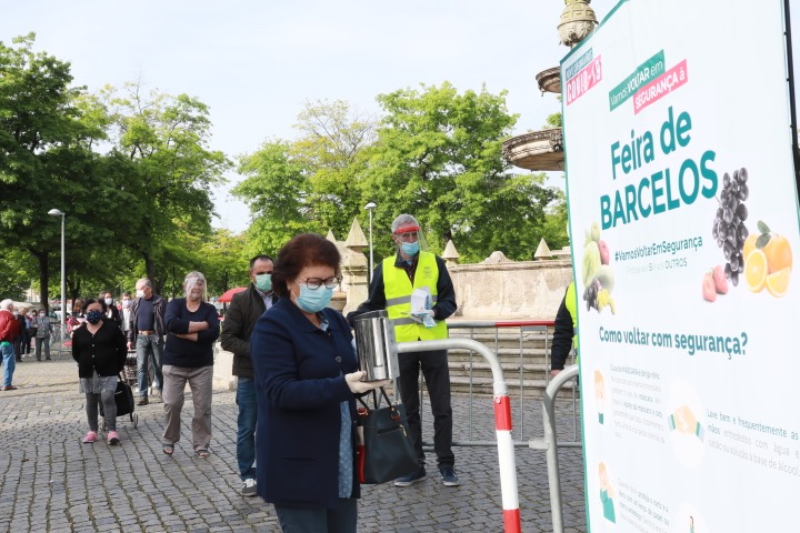 Feira Semanal de Barcelos está de volta esta quinta-feira