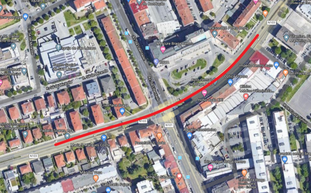 Condicionamentos ao trânsito em Braga