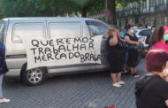 Feirantes do mercado protestam junto à Câmara de Braga. Não aceitam trabalhar na alameda do Estádio municipal
